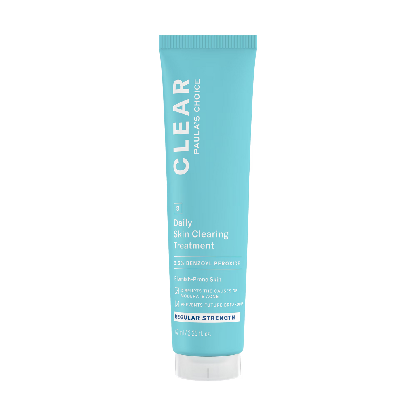 Regular Strength Daily Skin Clearing Treatment with 2.5% Benzoyl Peroxide