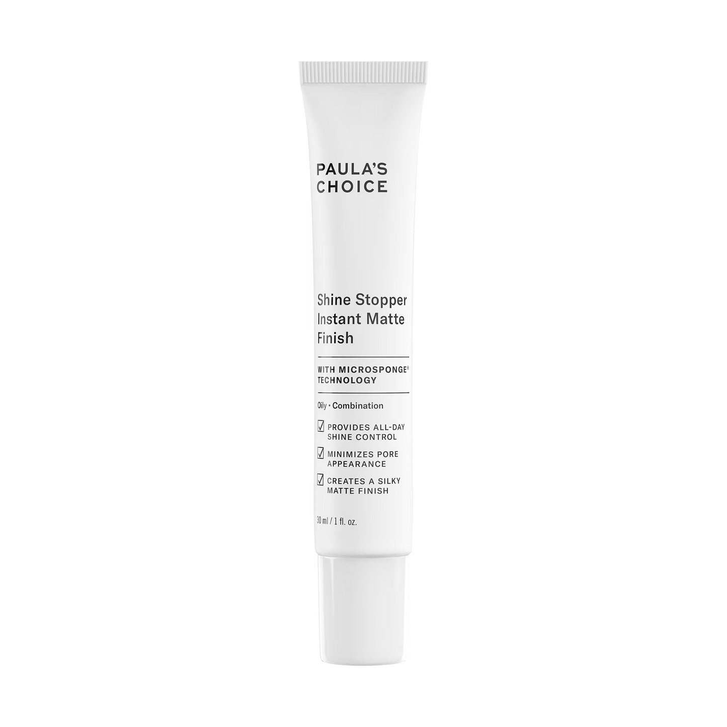 SHINE STOPPER Instant Matte Finish with MICROSPONGE Technology