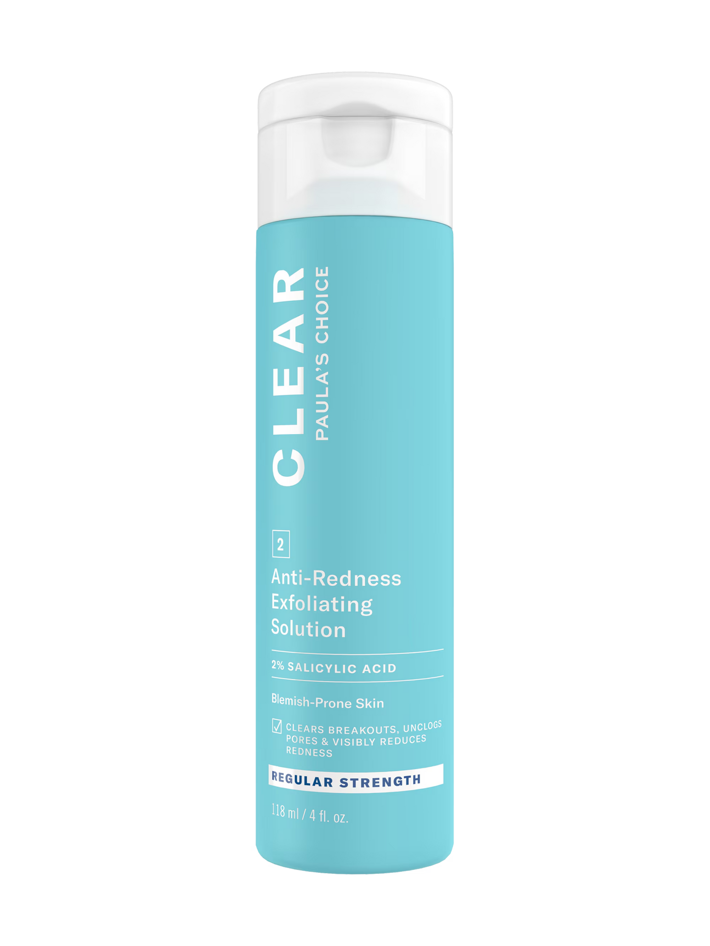 Regular Strength Anti-Redness Exfoliating Solution With 2% Salicylic Acid