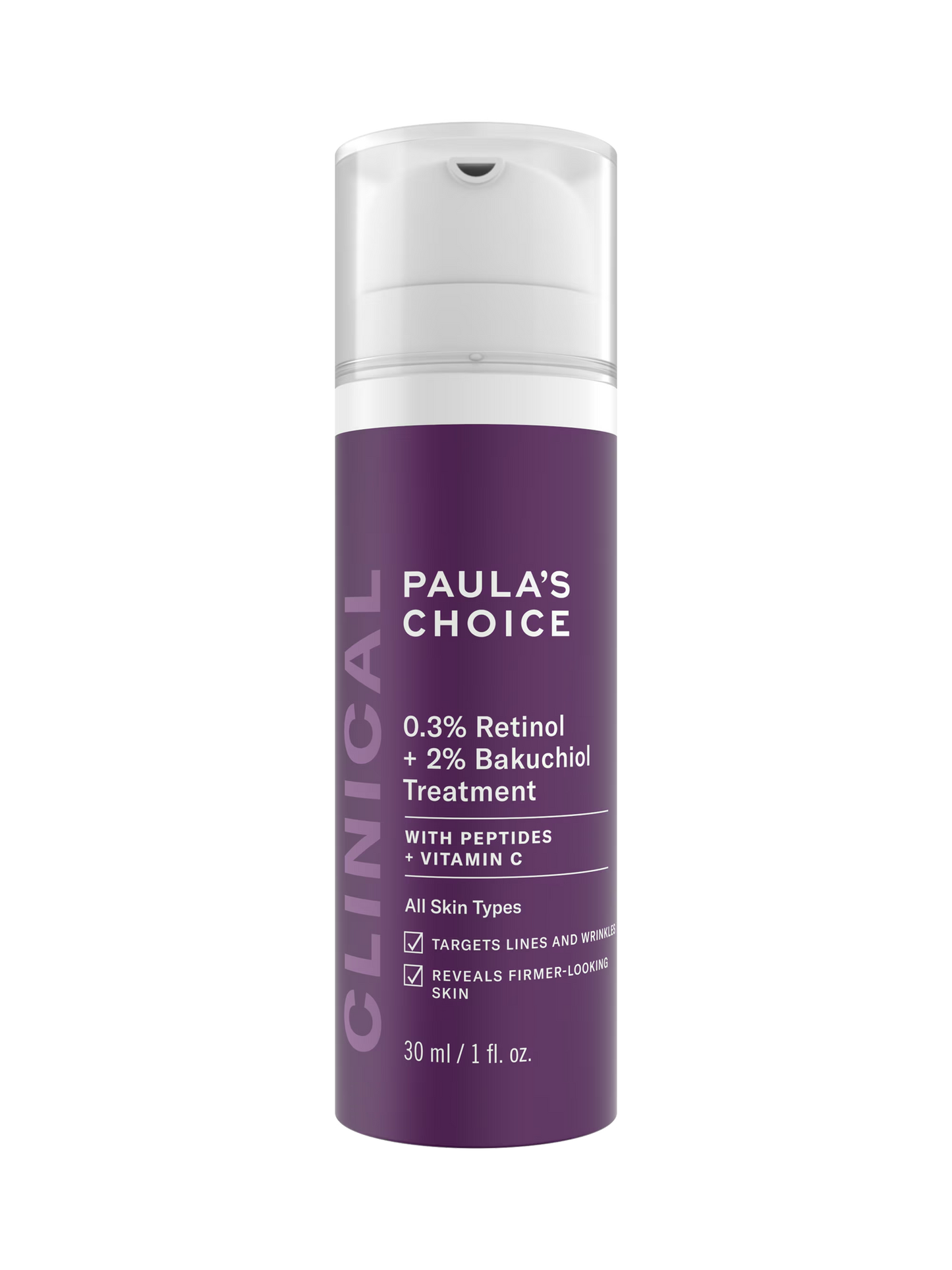 0.3% Retinol + 2% Bakuchiol Treatment