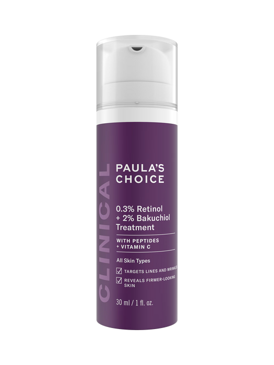 0.3% Retinol + 2% Bakuchiol Treatment