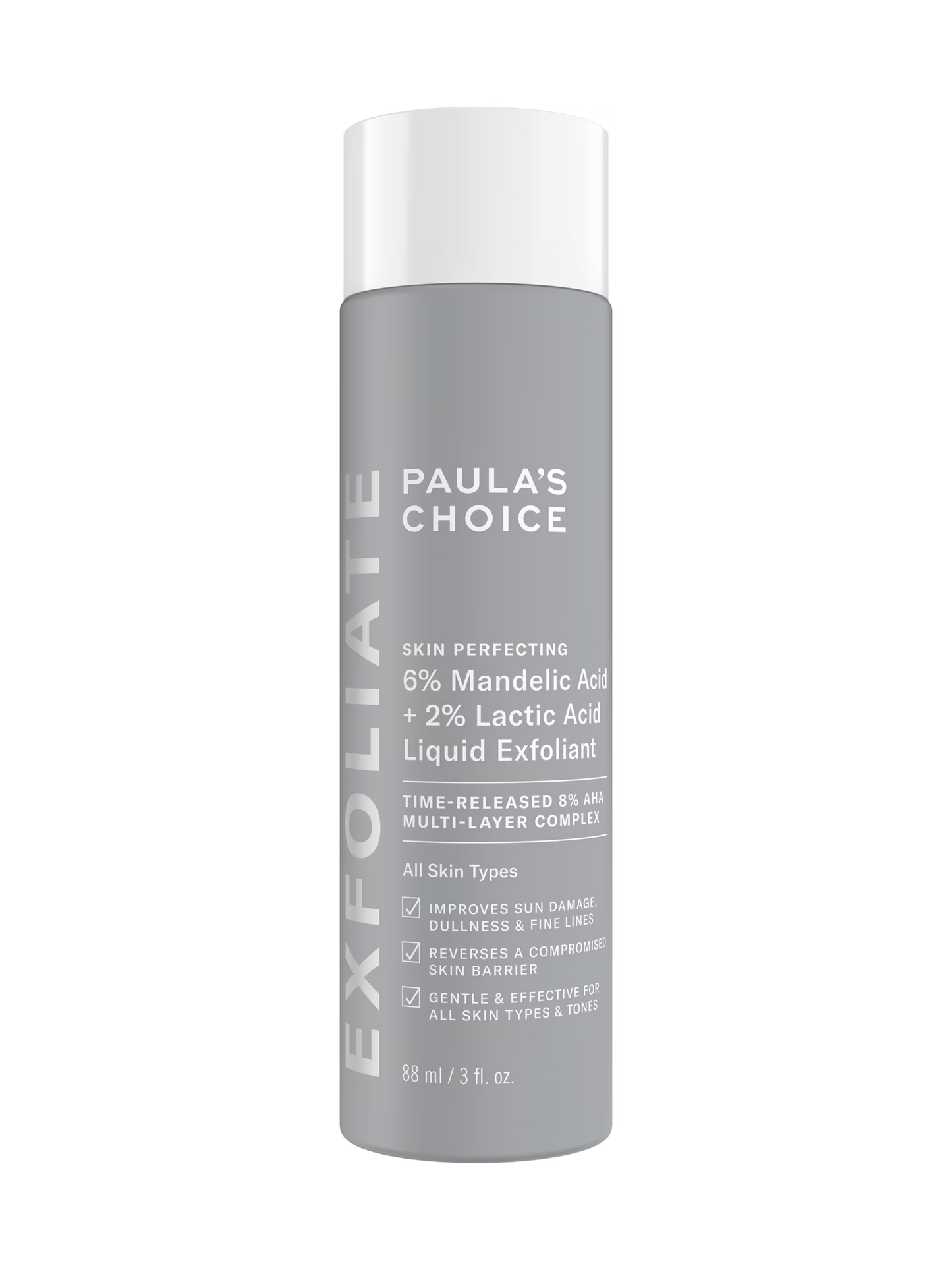 6% Mandelic Acid + 2% Lactic Acid Liquid Exfoliant